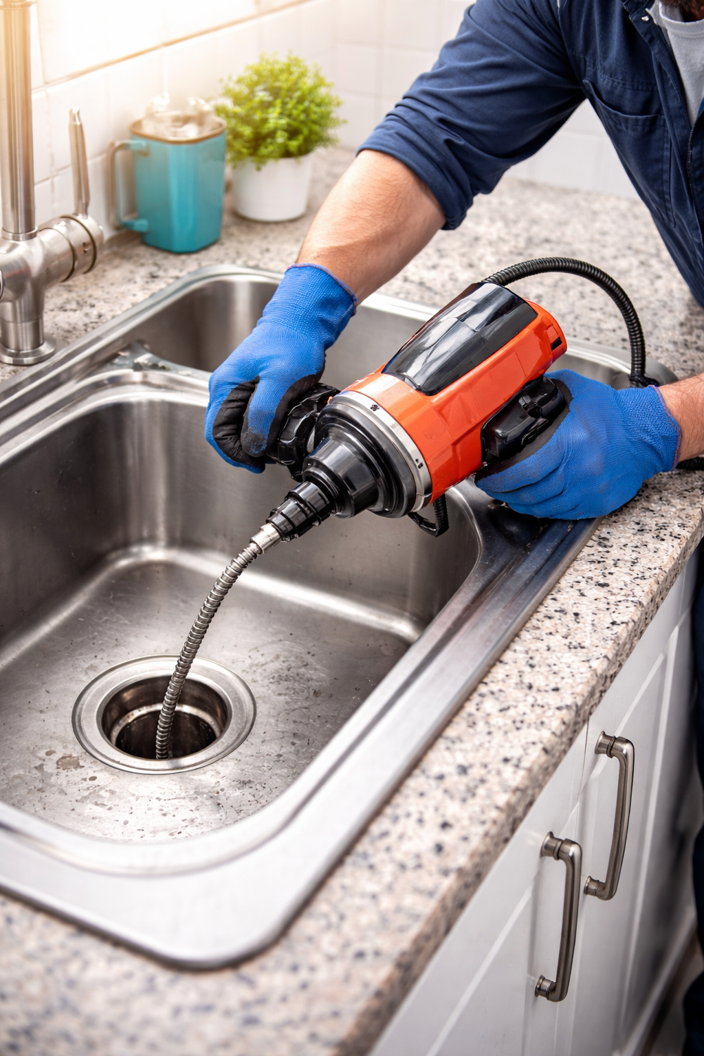 Drain cleaning service
