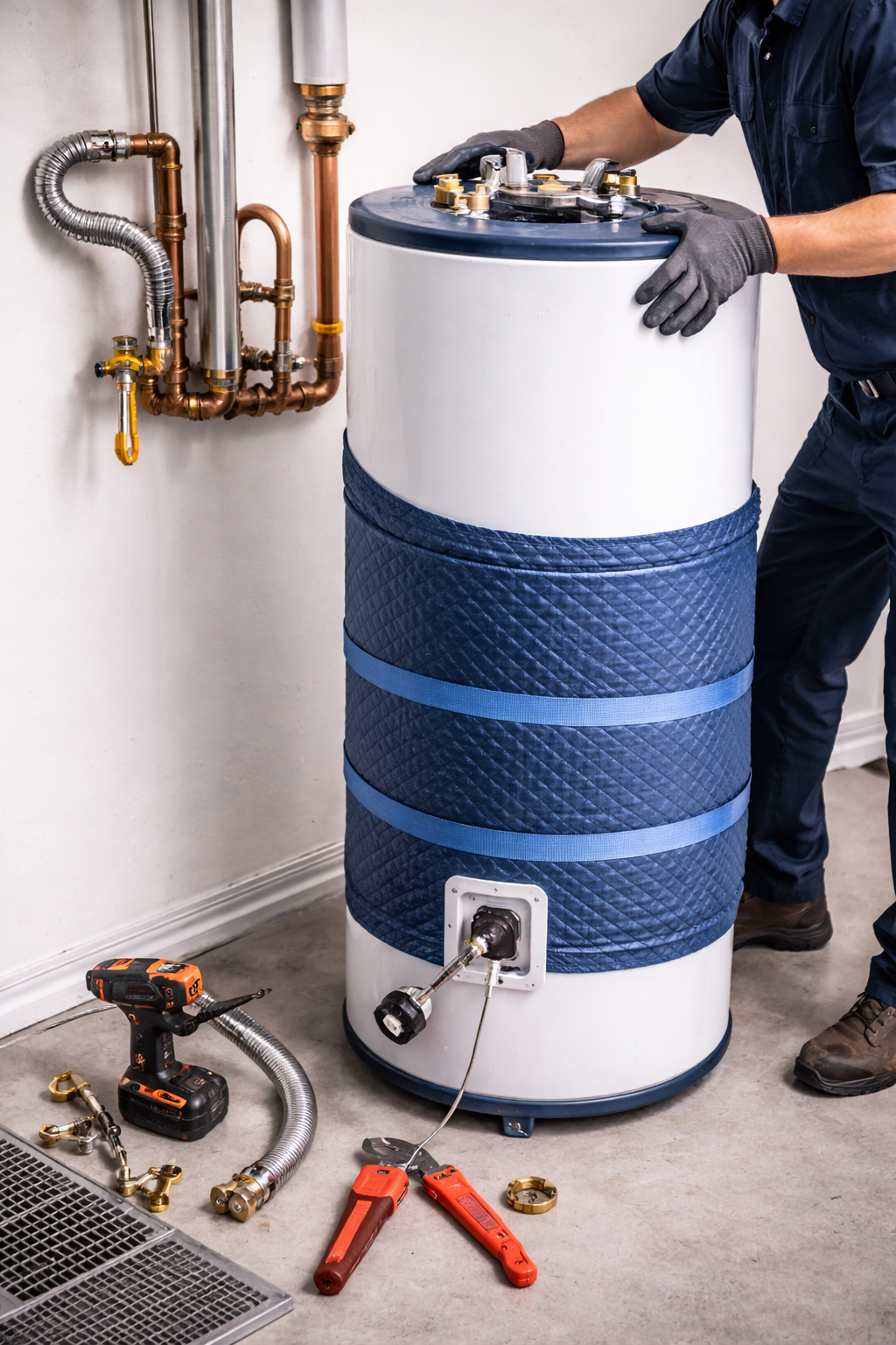 Water heater replacement service